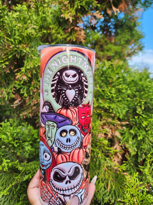 Nightmare Before Coffee 20oz Tumbler