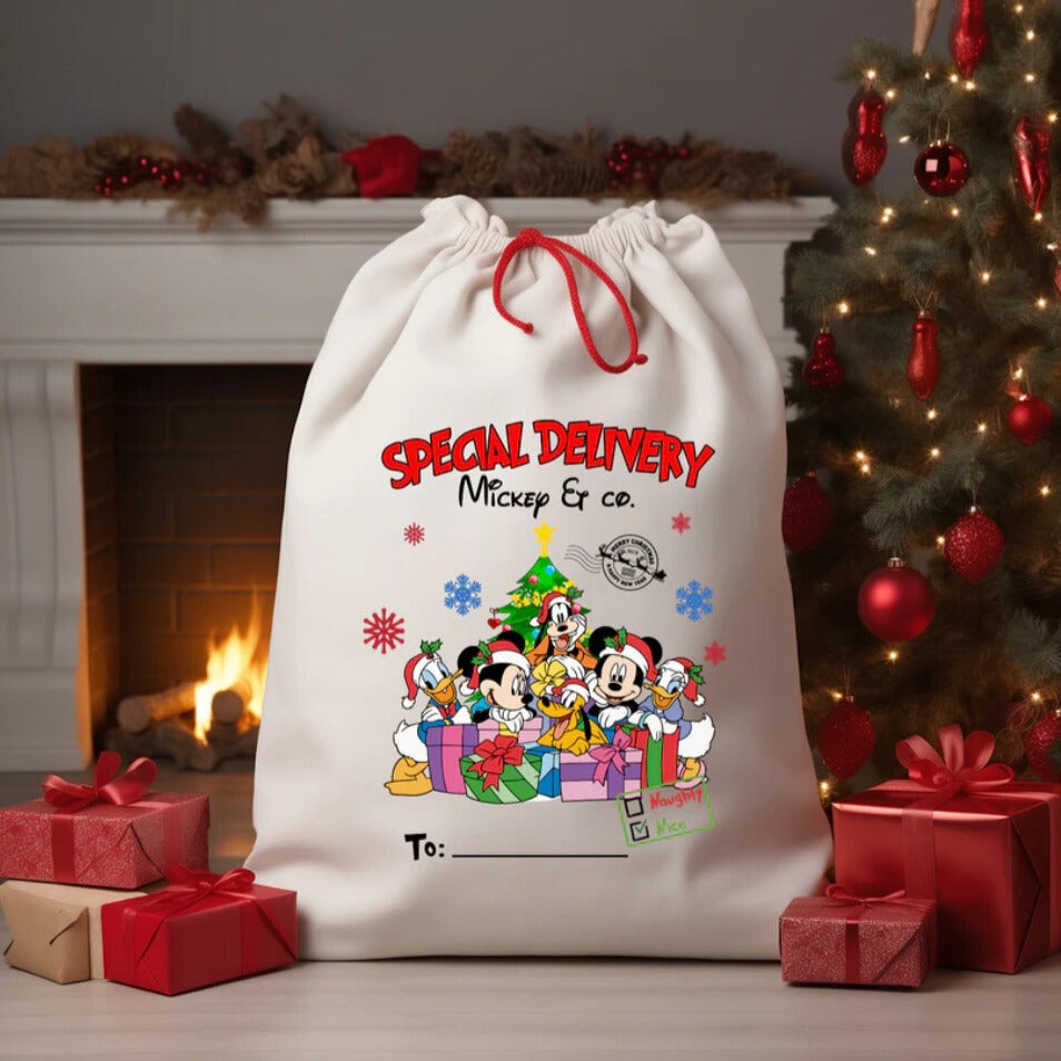 Personalized Special Delivery Christmas Sack