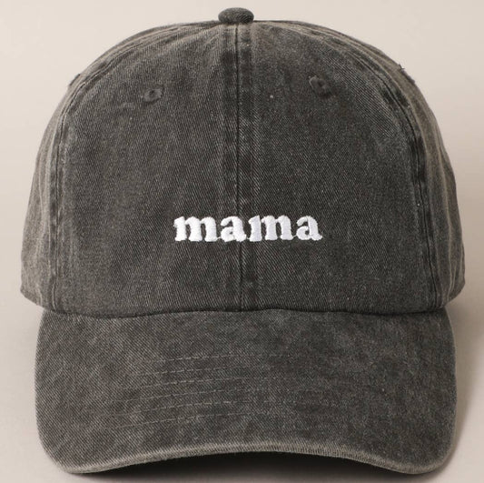 Mama Embroidered Cap
