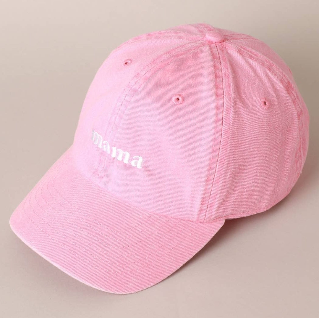 Mama Embroidered Cap