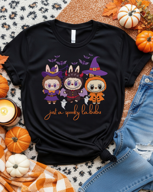 Just a Spooky LaBubu Tee / Sweatshirt 🎃🖤