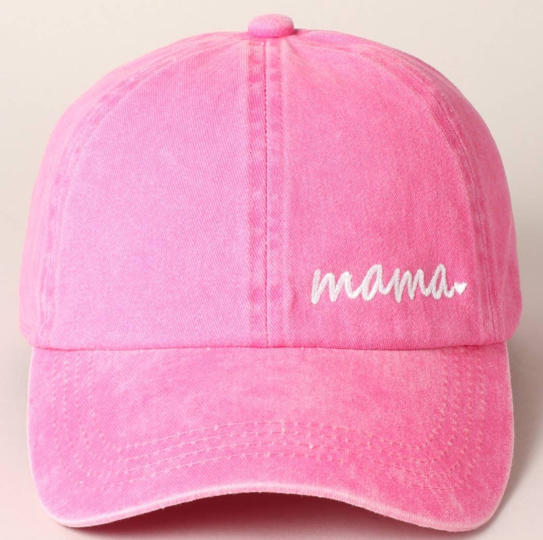 Mamaš¤ Embroidered Baseball Cap