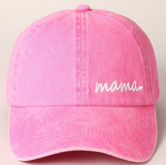 Mama🤍 Embroidered Baseball Cap