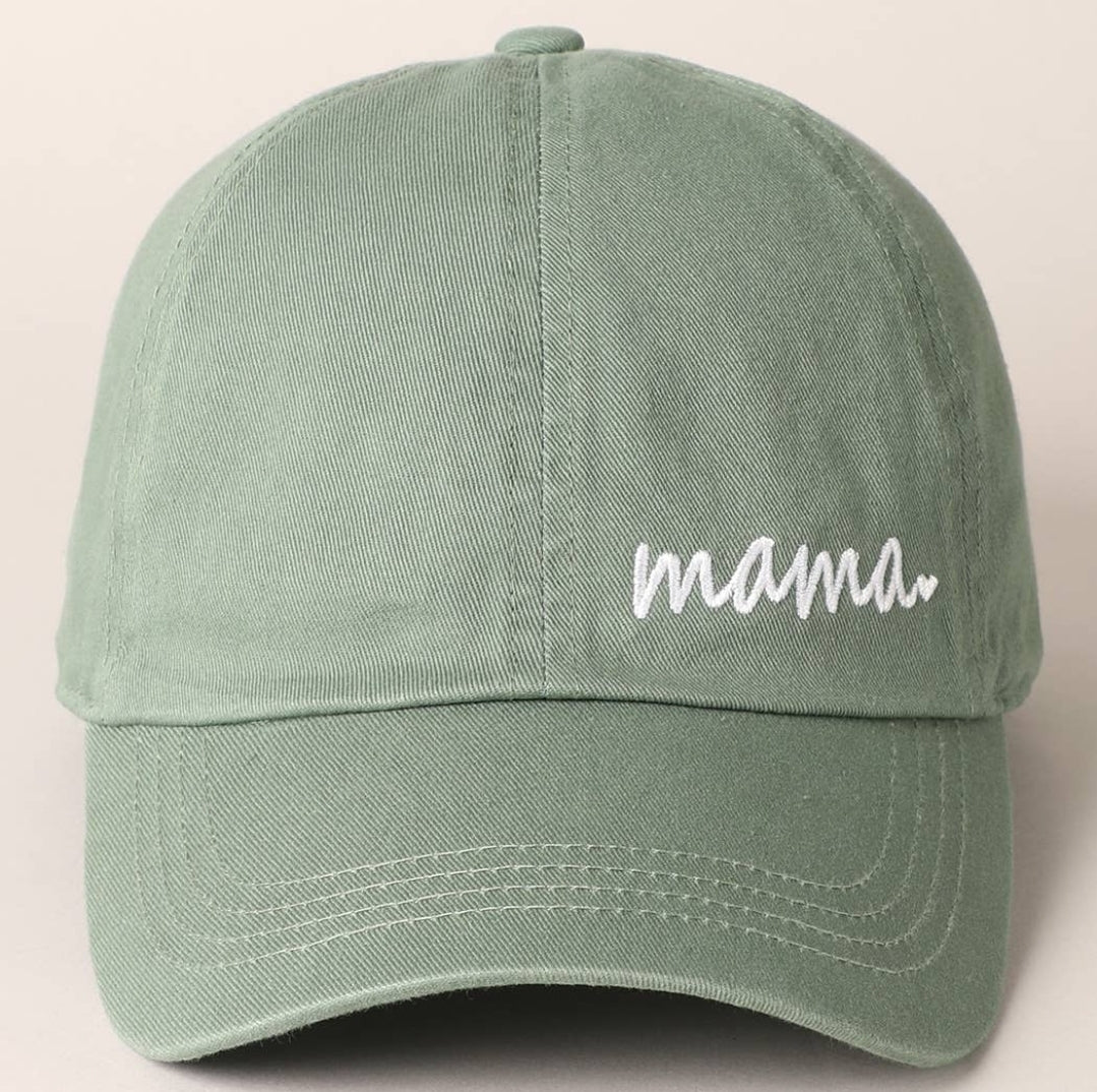 Mamaš¤ Embroidered Baseball Cap