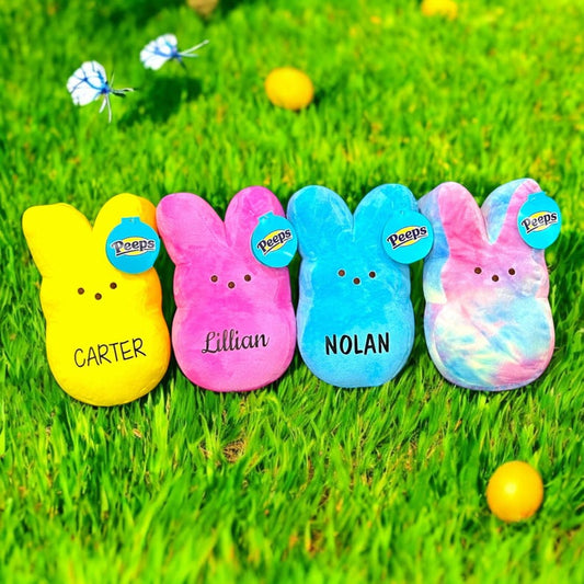 Personalized Peep Bunny Plushie