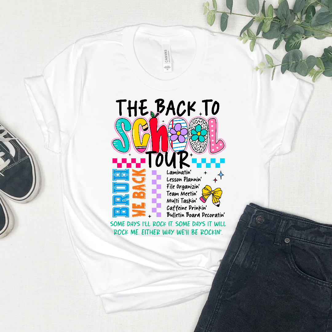 Back to School Teacher's Tshirt