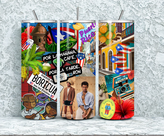 🌴🇵🇷 Puerto Rico 20oz Tumbler