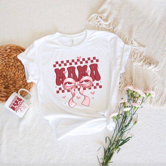 Mama Croquet Bow T-shirt