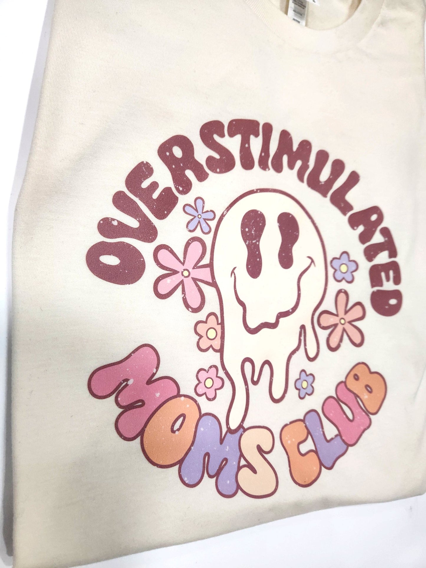 Overstimulated Mama's Club Tee ๐ซ ๐