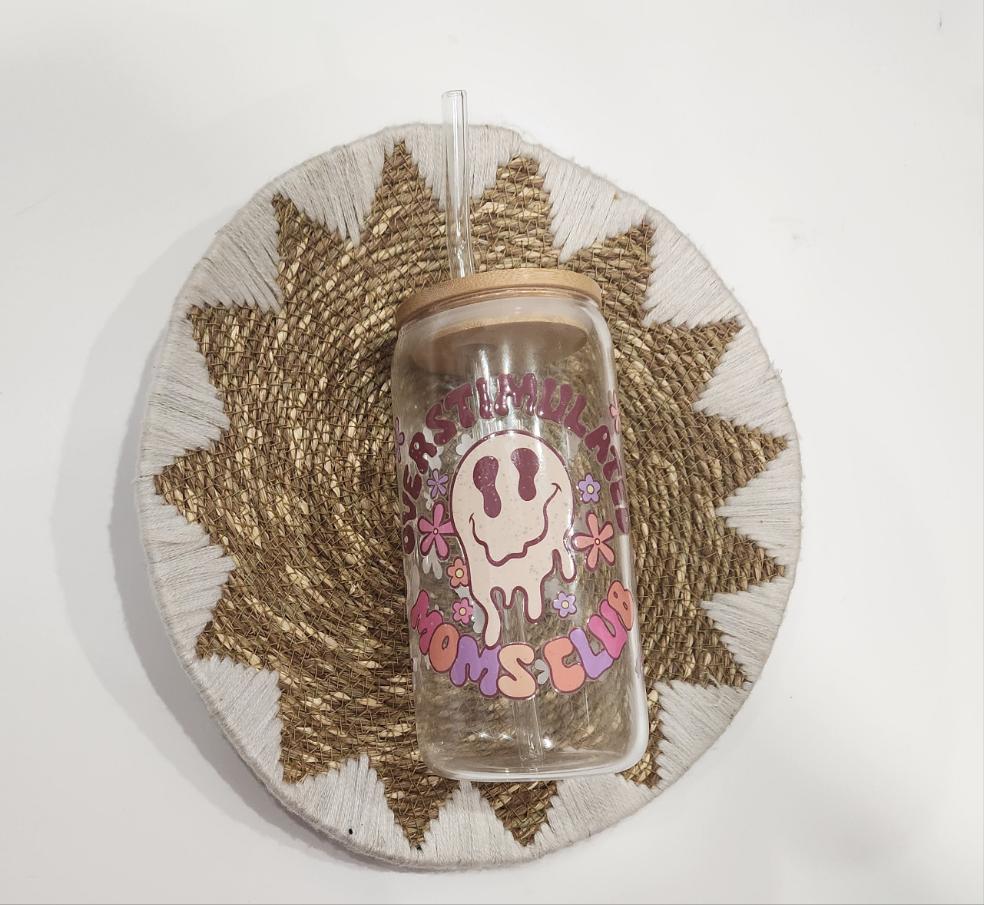 Overstimulated Mama's Glass CanðŸ«