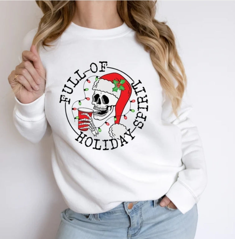 Full of Holiday Spirit! 💀🌲
