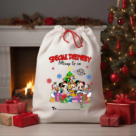 Personalized Special Delivery Christmas Sack