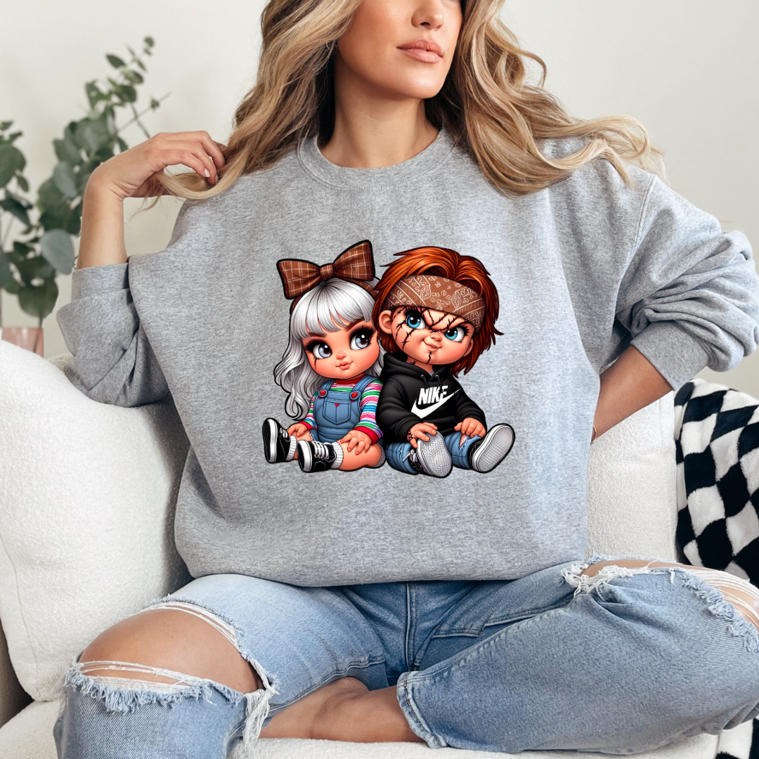 Chucky & Bride Sweatshirt/ T-shirt