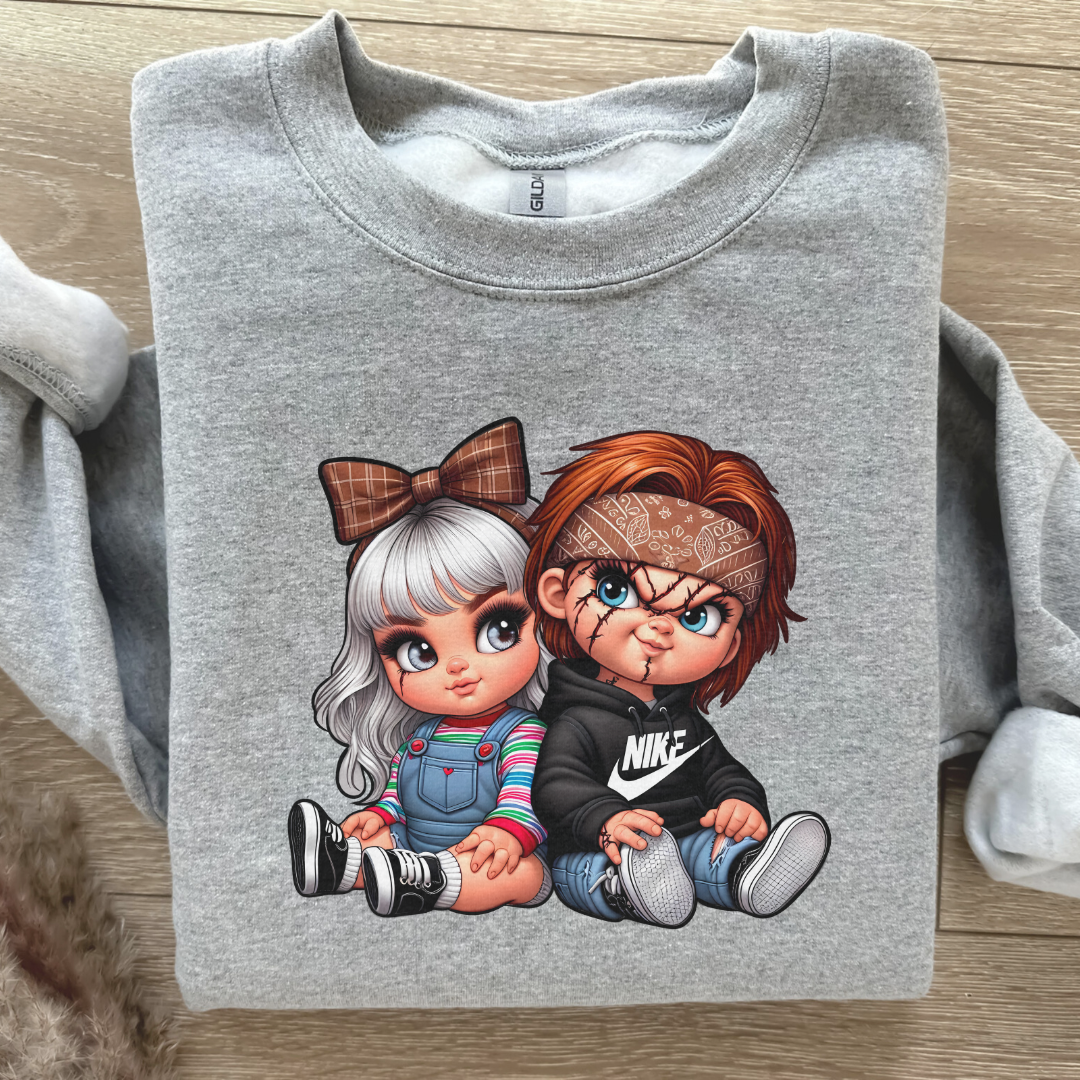 Chucky & Bride Sweatshirt/ T-shirt