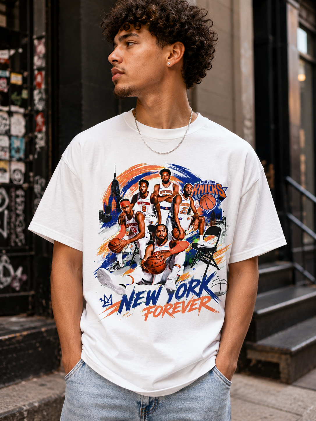 New York Knicks Forever Graphic Tee 🏀🗽