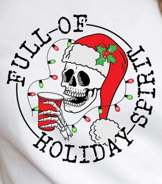 Full of Holiday Spirit! 💀🌲